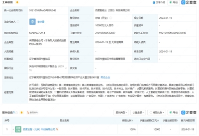智能云斥資1億在沈陽成立新公司，聚焦信息系統集成服務